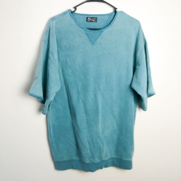Zara Other - Zara man Short Sleeve Pullover Crewneck Sweatshirt Blue Medium